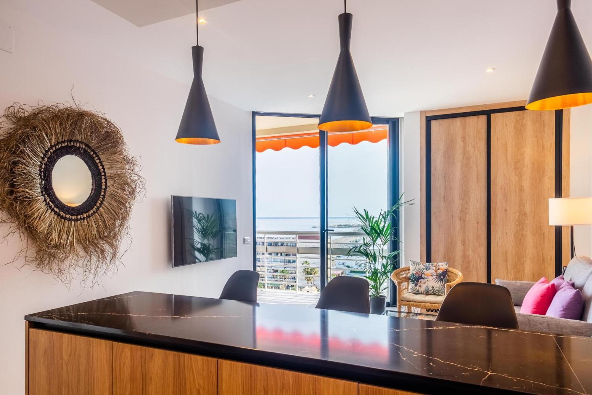 Fabuloso Apartamento Con Increibles Vistas Al Mar トレモリノス エクステリア 写真