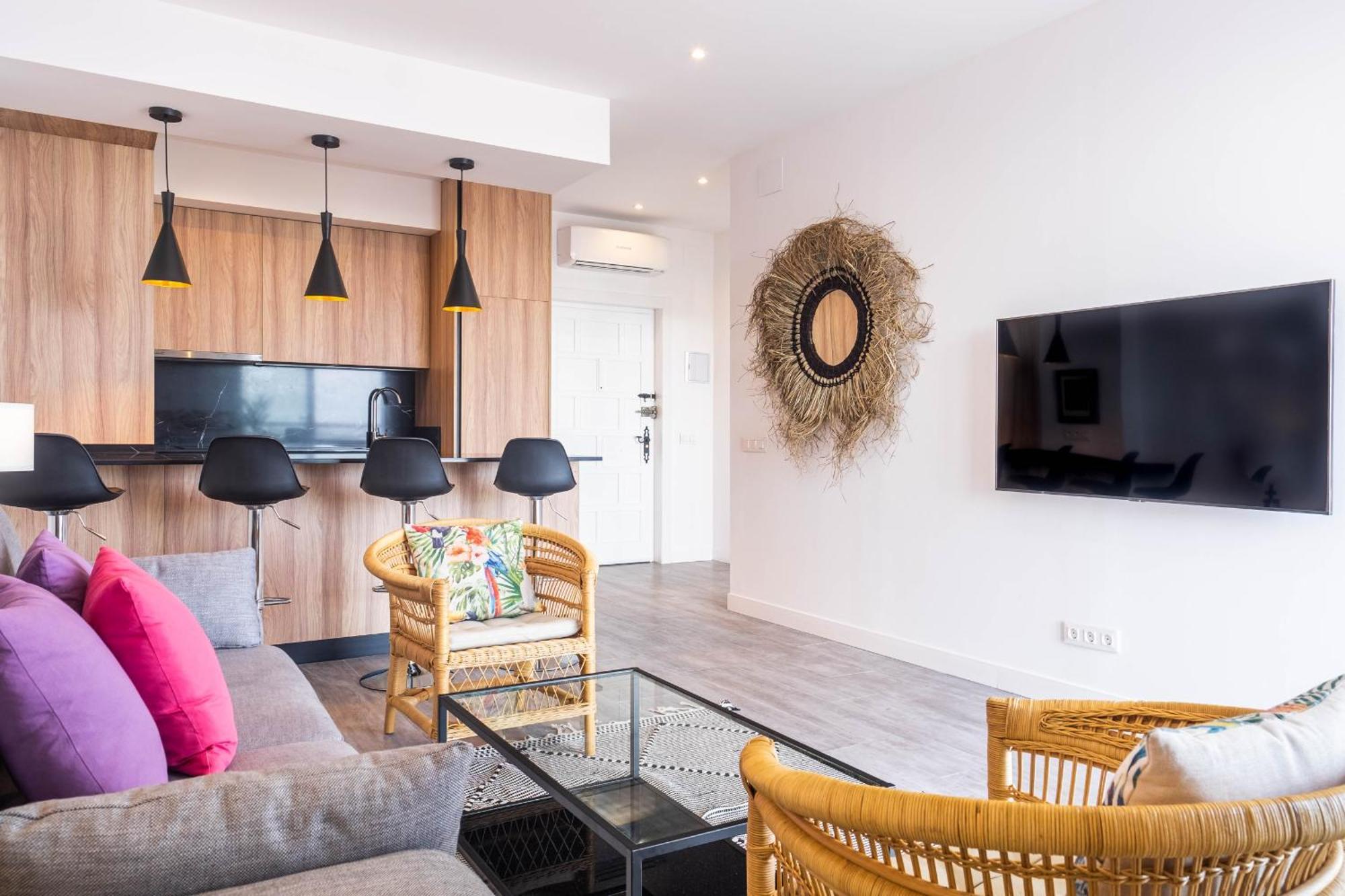 Fabuloso Apartamento Con Increibles Vistas Al Mar トレモリノス エクステリア 写真