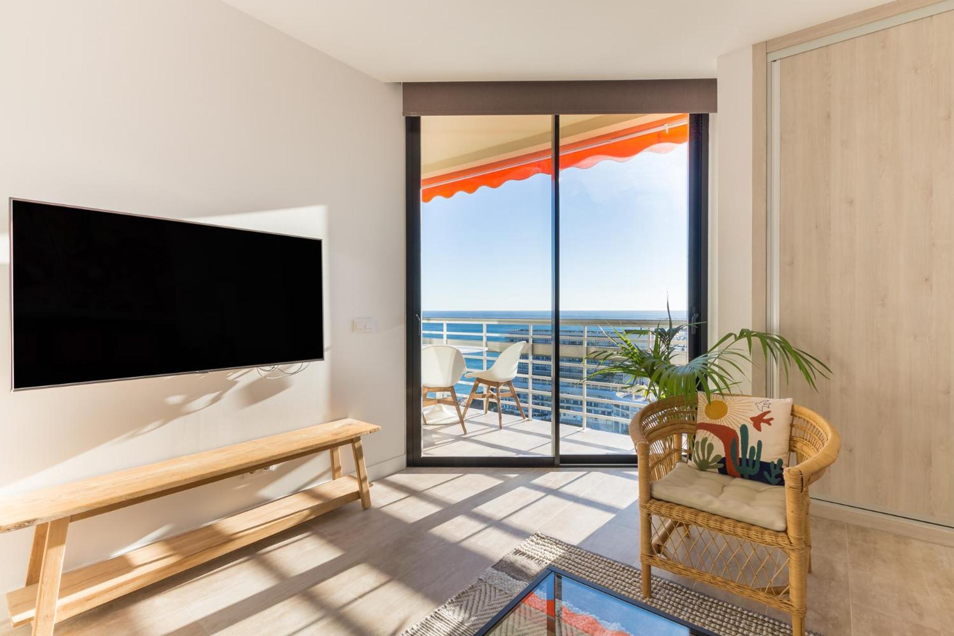 Fabuloso Apartamento Con Increibles Vistas Al Mar トレモリノス エクステリア 写真