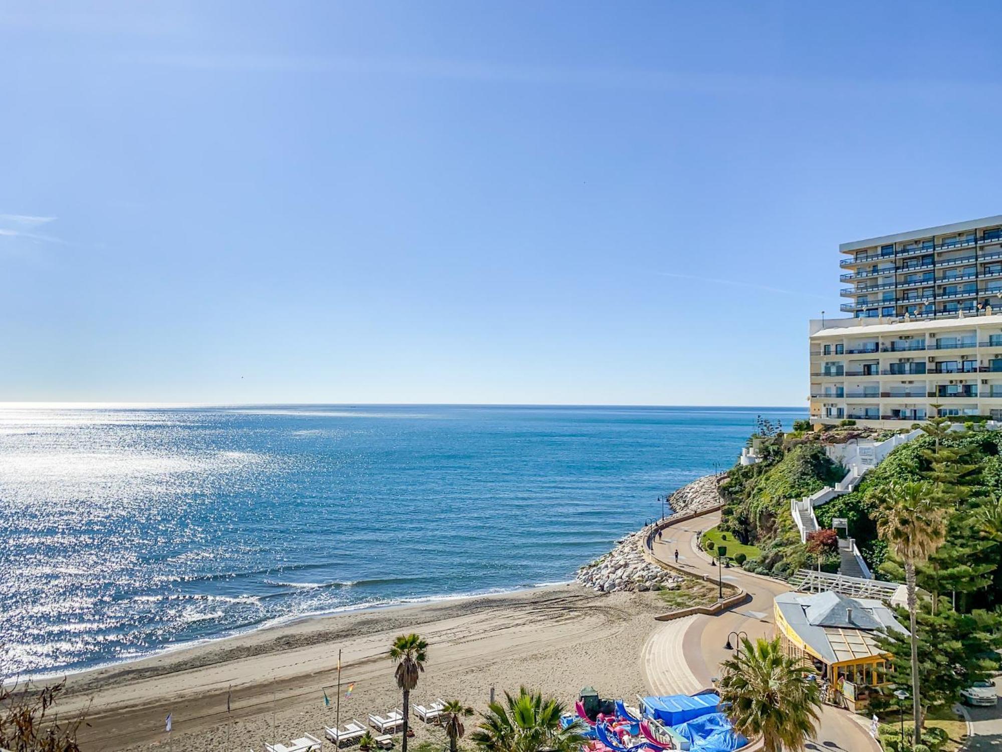 Fabuloso Apartamento Con Increibles Vistas Al Mar トレモリノス エクステリア 写真